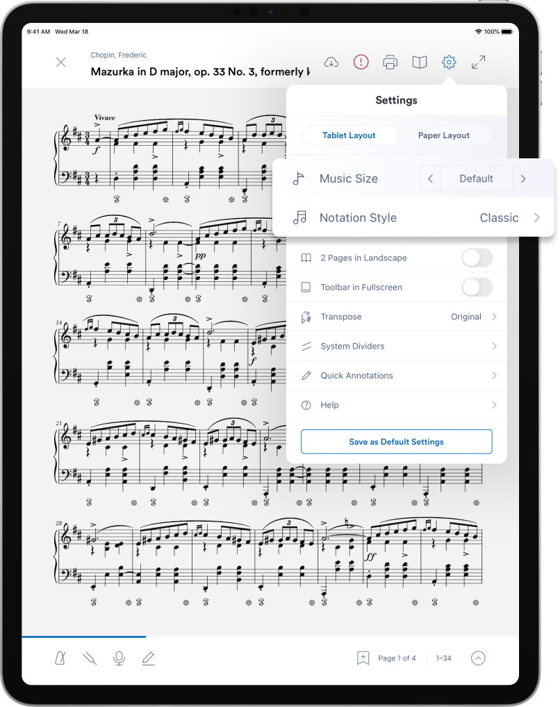 How to adjust the size and style of notation in your scores – Enote ...